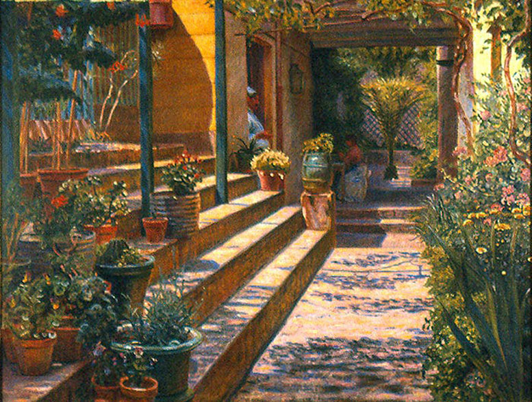 A kitchen Stair